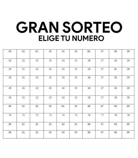 sorteo de dos listas.